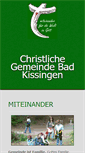 Mobile Screenshot of cg-badkissingen.de